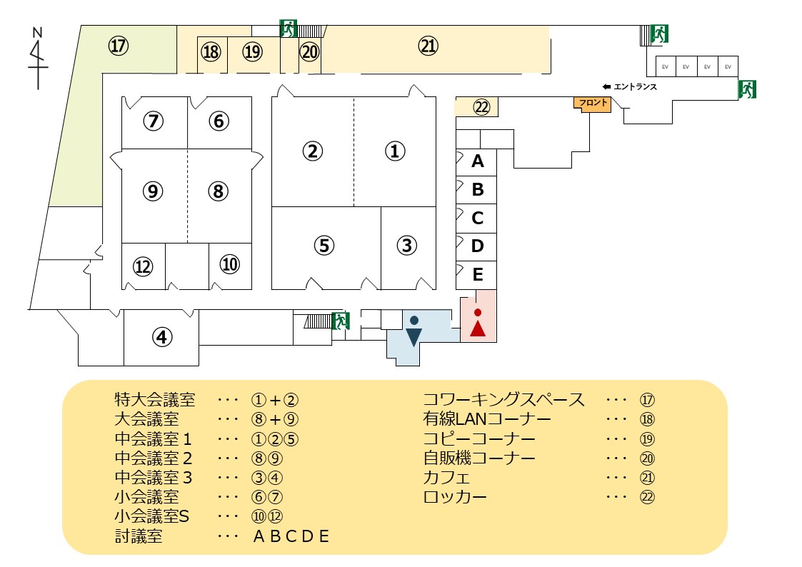 館内マップ